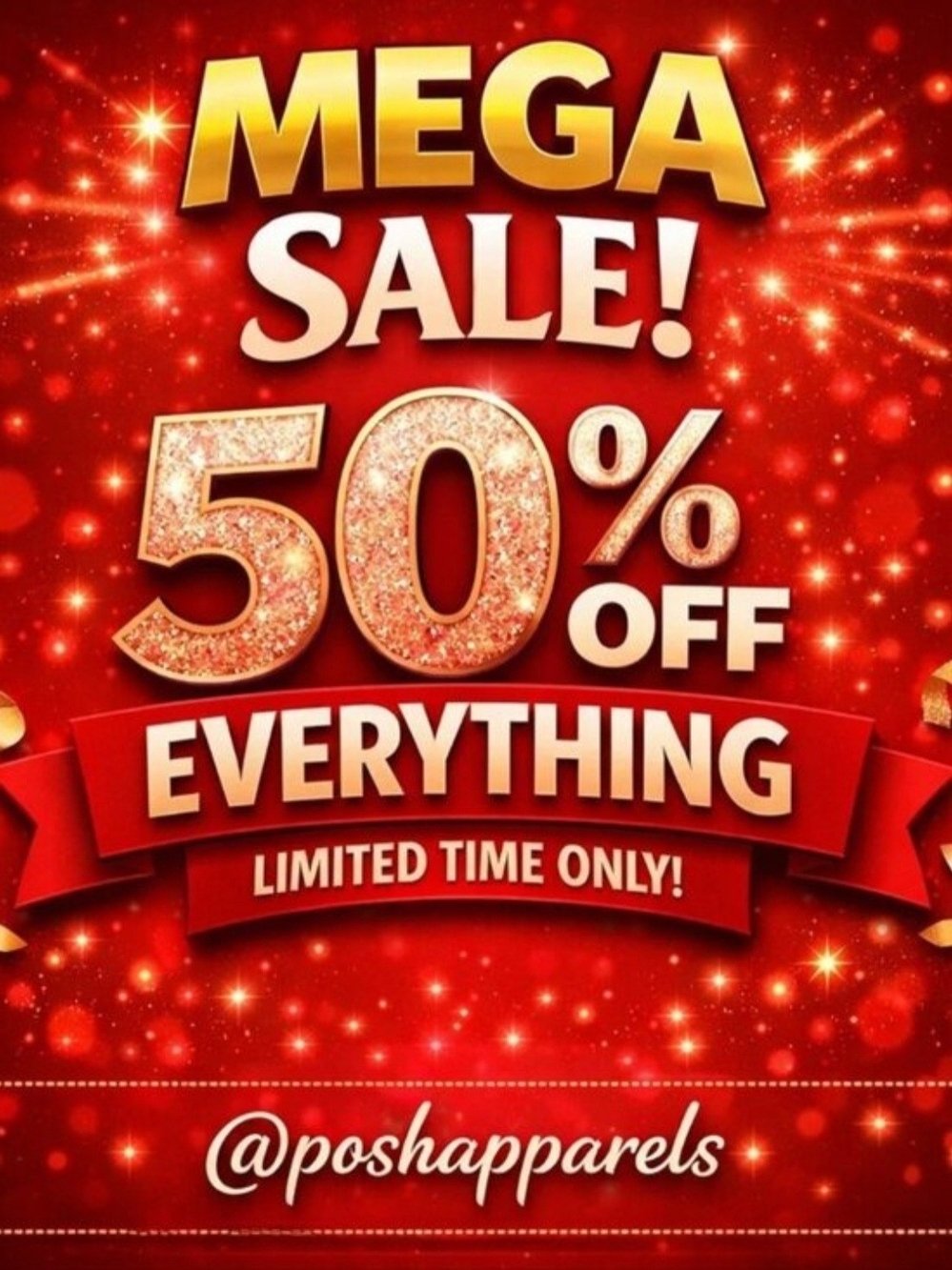 ♥️ 50% OFF EVERYTHING FROM MY CLOSET ♥️